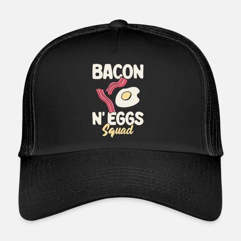 Speck Eier Brunch Frühstück Eier und Speck Trucker Cap