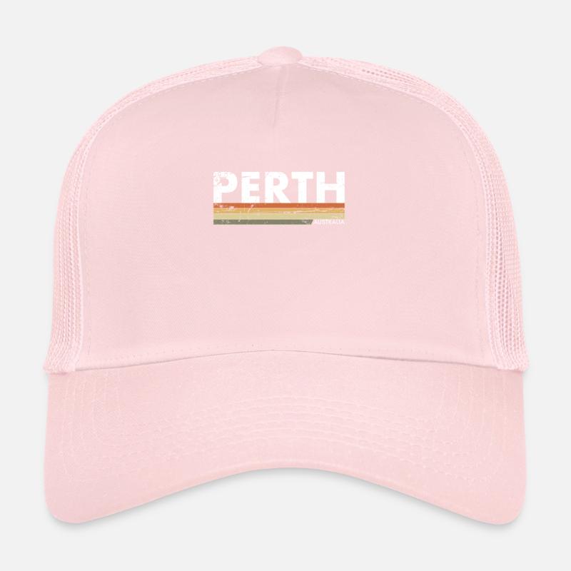 Perth Australie Rétro Australien Vintage Casquette trucker 