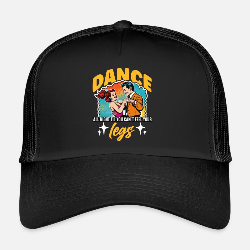 Danse de salon Toute la nuit Danse de salon Danseuse de salon Casquette trucker 
