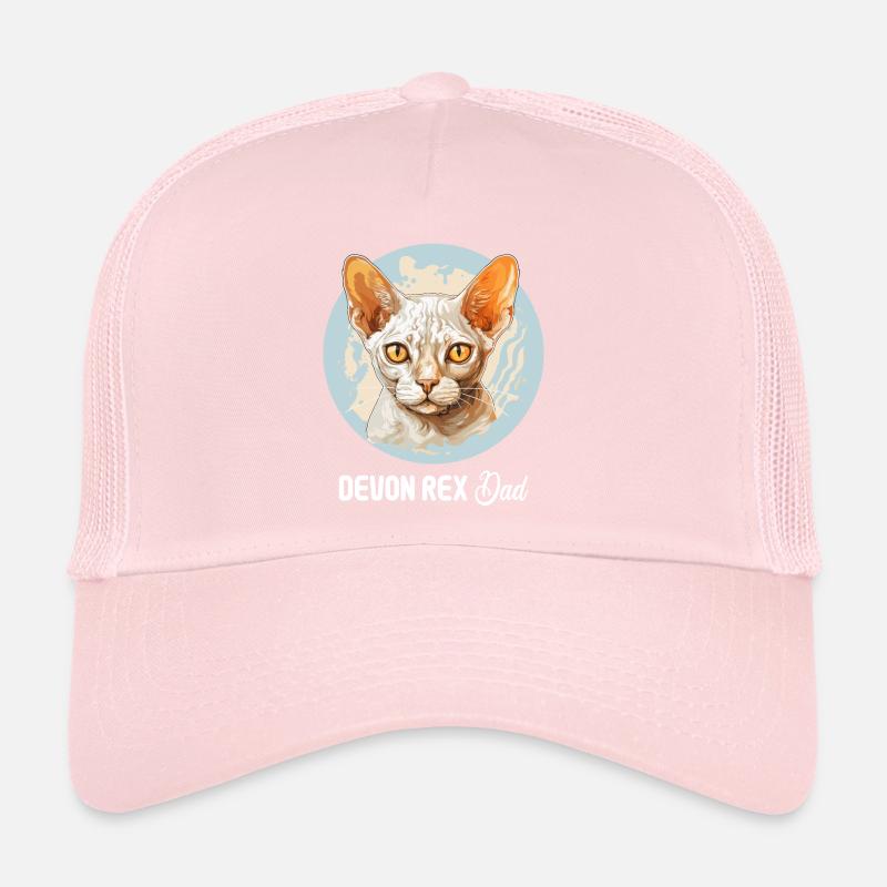 Chaton Devon Rex Chat Devon Rex Casquette trucker 