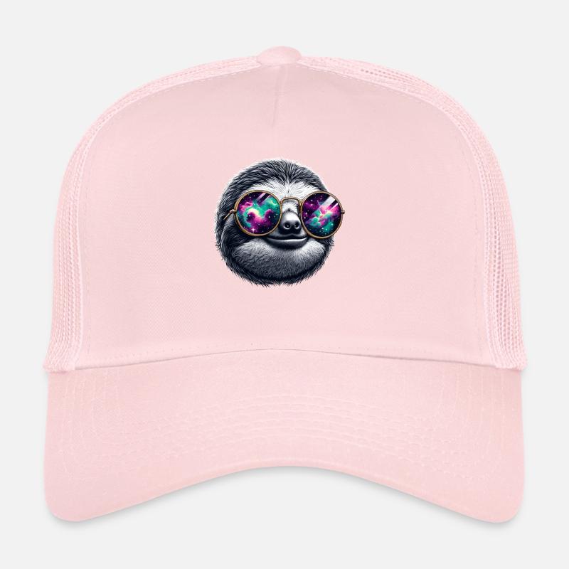 Sloth Bear Lunettes de soleil Galaxy Bears Casquette trucker 