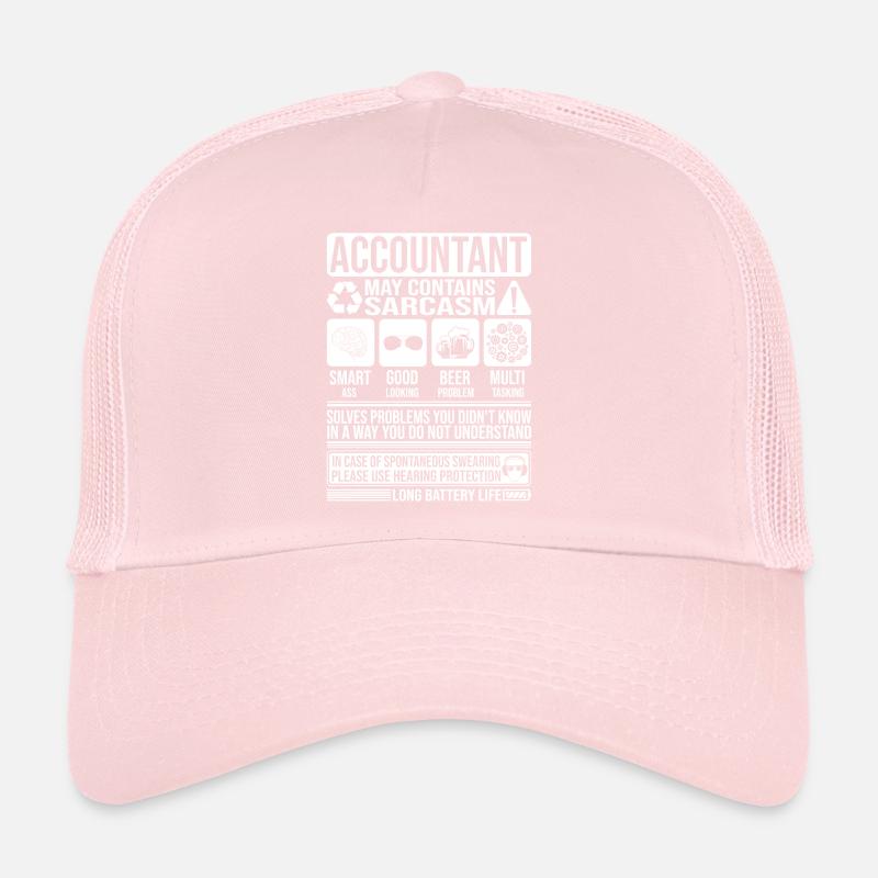 Comptable Sarcasme drôle cadeau comptable Casquette trucker 
