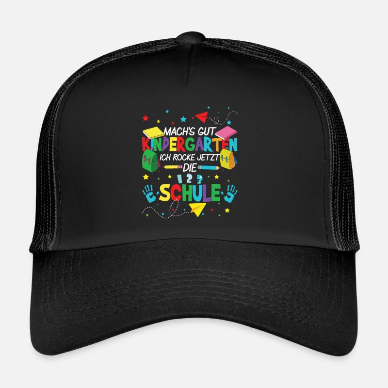 Prends soin de la maternelle Je suis à l’école maintenant Casquette trucker 