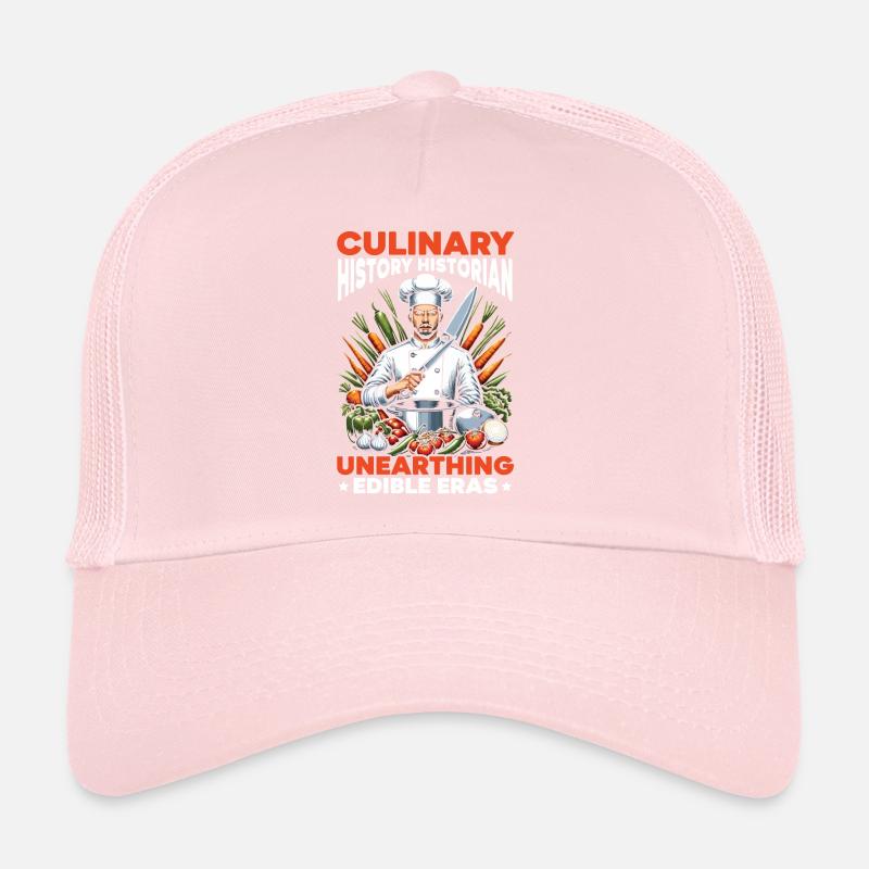 Culinary Arts Teacher Kitchen Cook Chef Cooking Trucker Cap