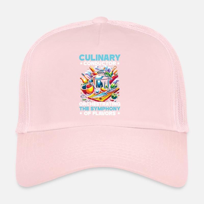 Culinary Arts Teacher Kitchen Cook Chef Cooking Trucker Cap