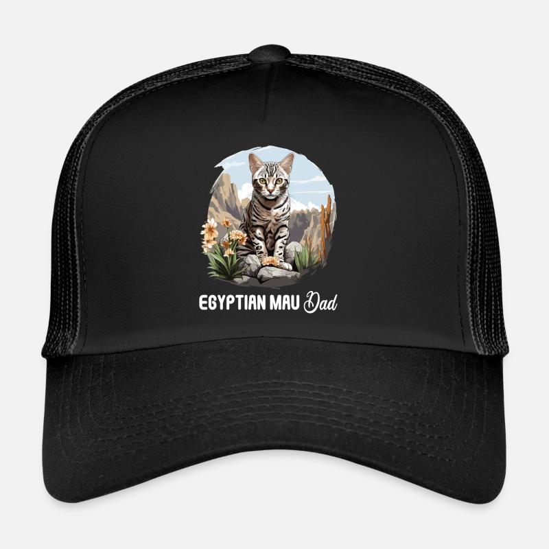 Mau égyptien Chaton Chat égyptien Mau Casquette trucker 