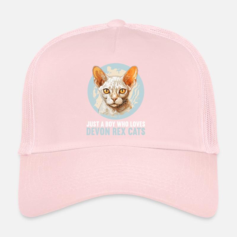Devon Rex Kätzchen Devon Rex Katze Trucker Cap