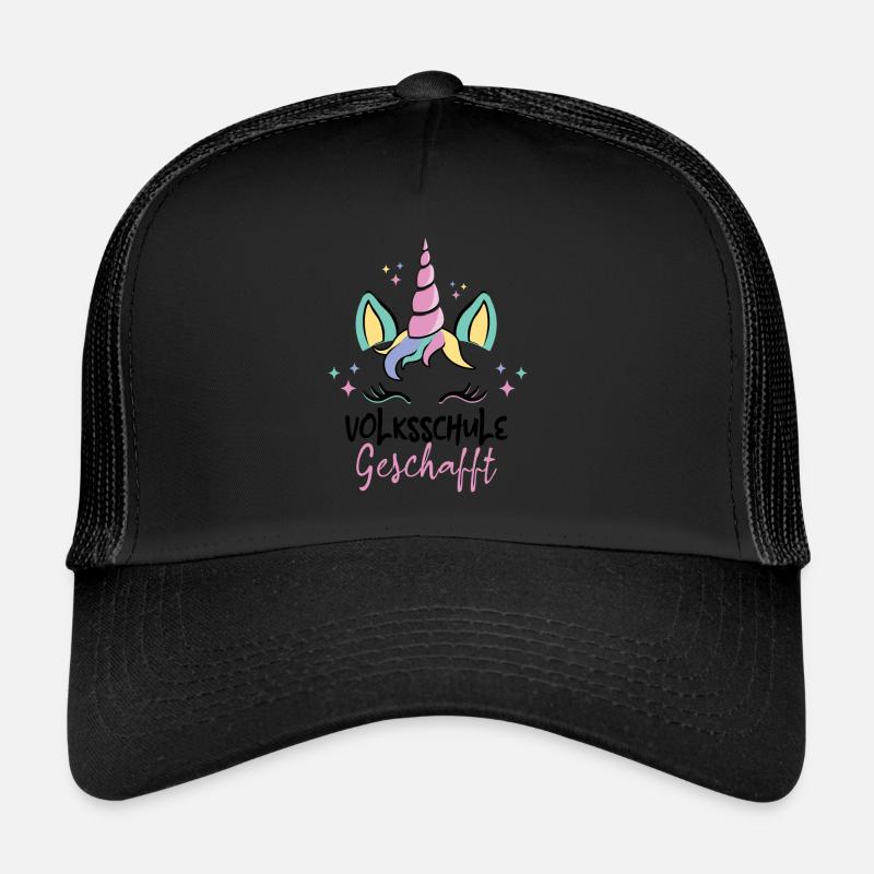 Elementary School Done Unicorn Magic School Trucker Cap