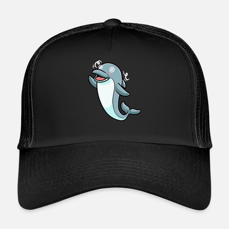 Delfin Emoticon Trucker Cap