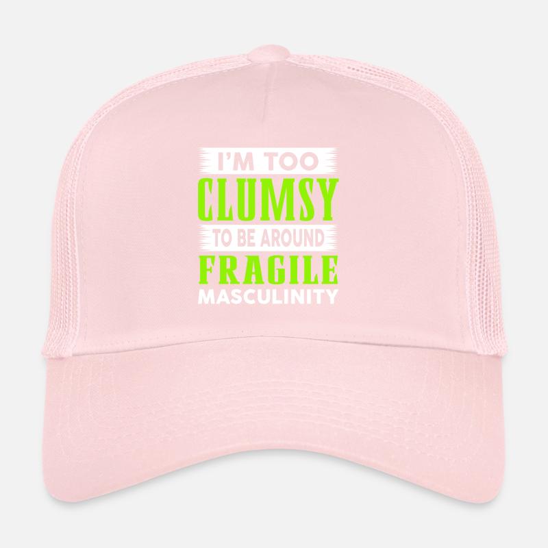 Masculinité maladroite à fragile Casquette trucker 