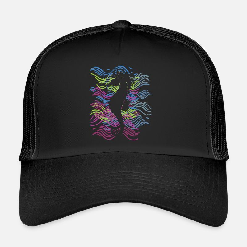 Magical Seahorse Ocean Underwater Trucker Cap