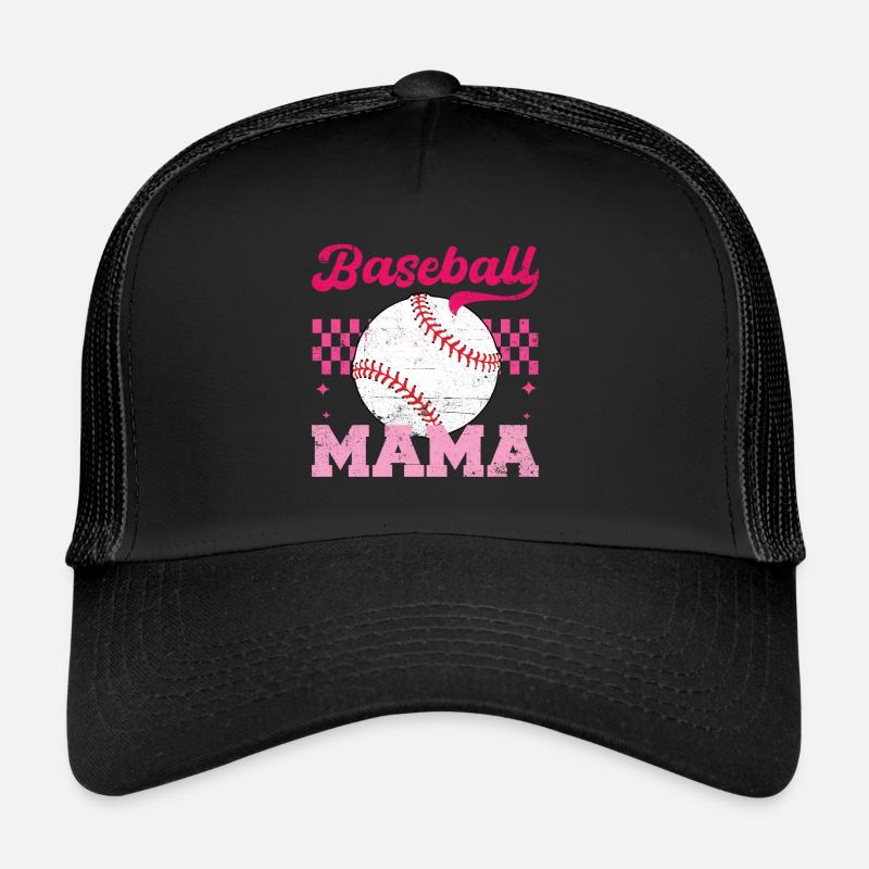 Baseball Mama verzweifelt Muttertag Mama Trucker Cap
