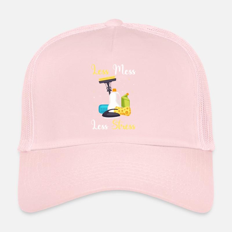 Cleaner Cleaning Lady Trucker Cap