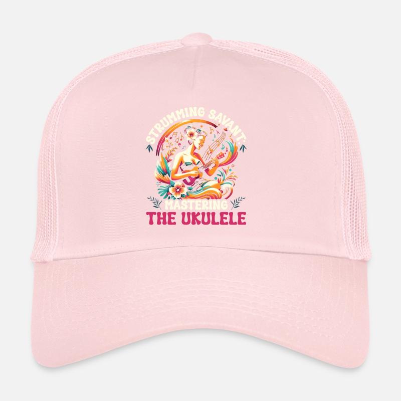 Ukelele Teacher Instrument Ukelele Player Uke Trucker Cap