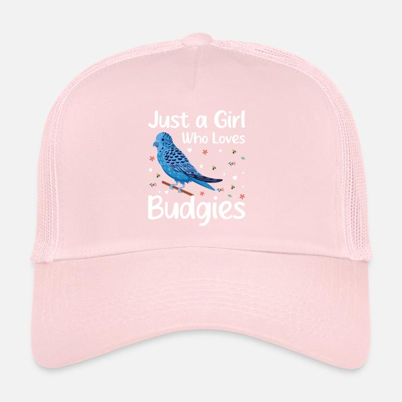 Perruche ondulée, ami à plumes, observation des oiseaux Casquette trucker 