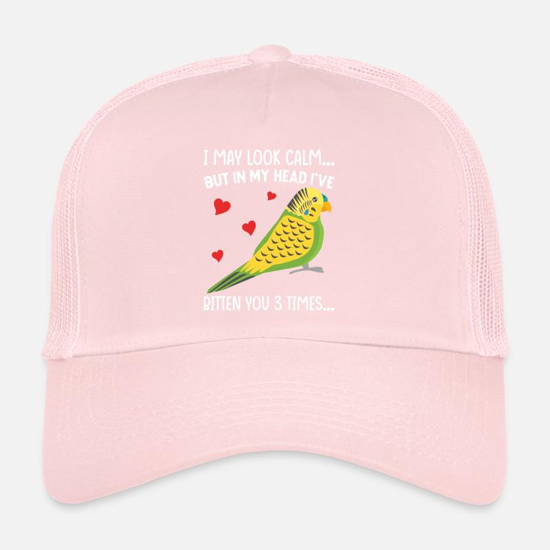 Perruche ondulée, ami à plumes, observation des oiseaux Casquette trucker 