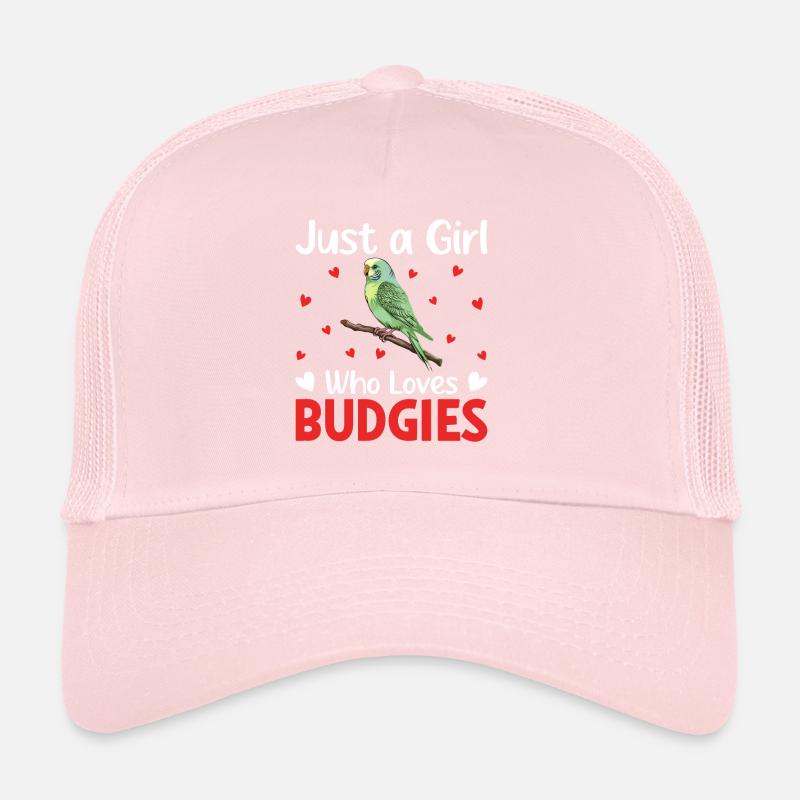 Perruche ondulée, ami à plumes, observation des oiseaux Casquette trucker 