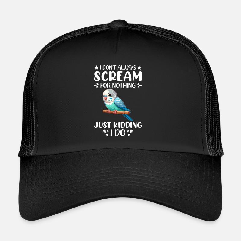 Budgerigar, Feathered Friend, Bird Watching Trucker Cap