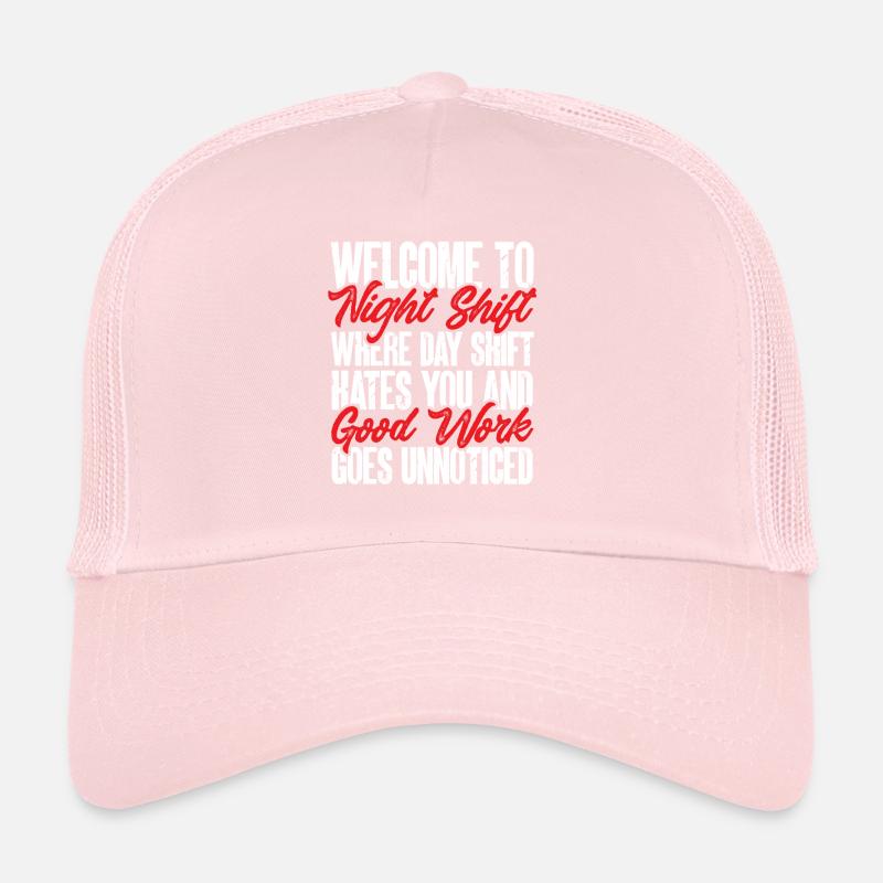Infirmière de nuit Casquette trucker 