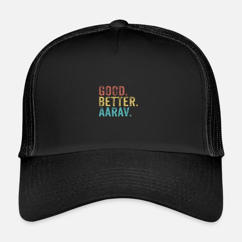 Les mecs cool s’appellent aarav Casquette trucker 