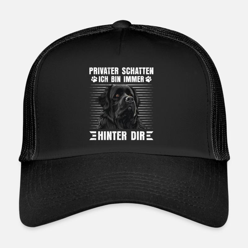 Newfie PRIVATER SCHATTEN BIN IMMER HINTER DIR Trucker Cap