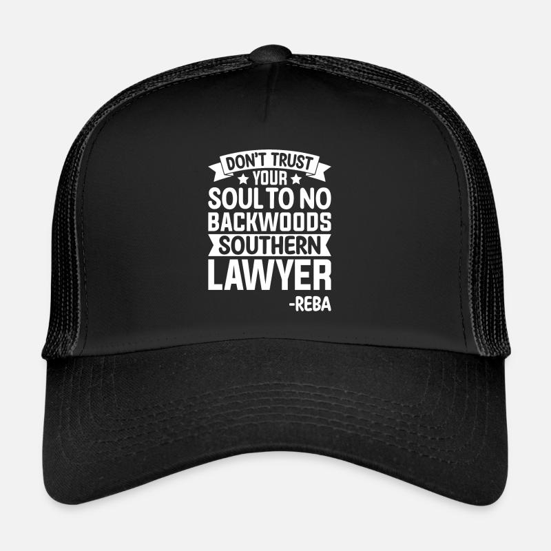 Ne faites pas confiance à un avocat du sud Casquette trucker 