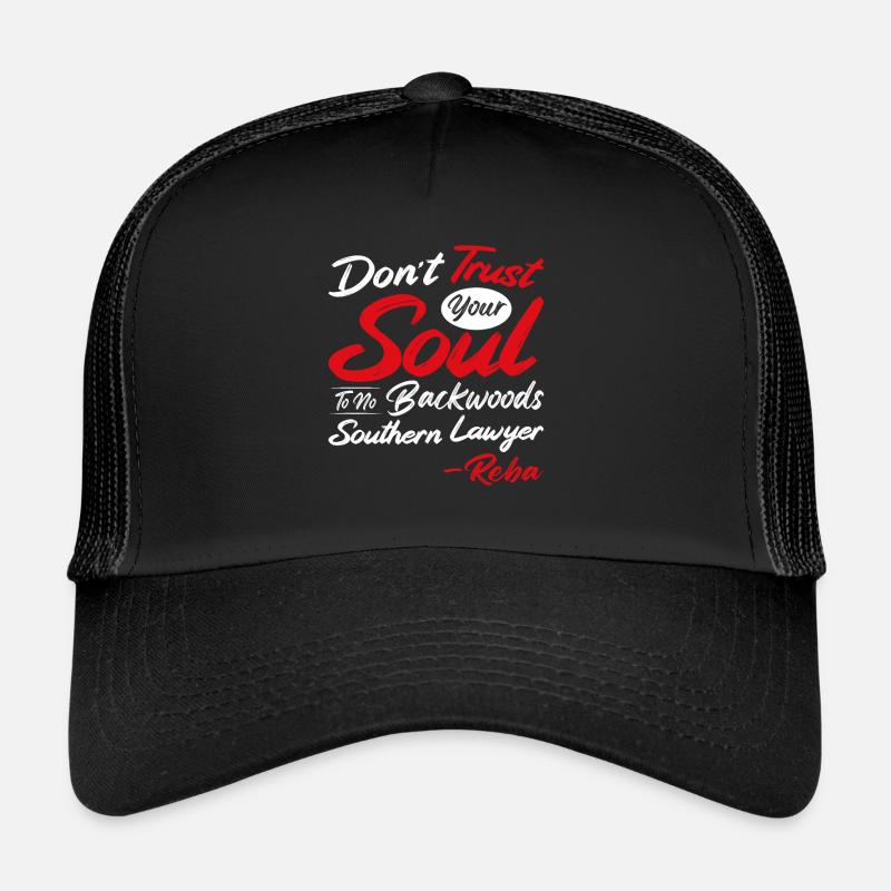Ne faites pas confiance à un avocat du sud Casquette trucker 