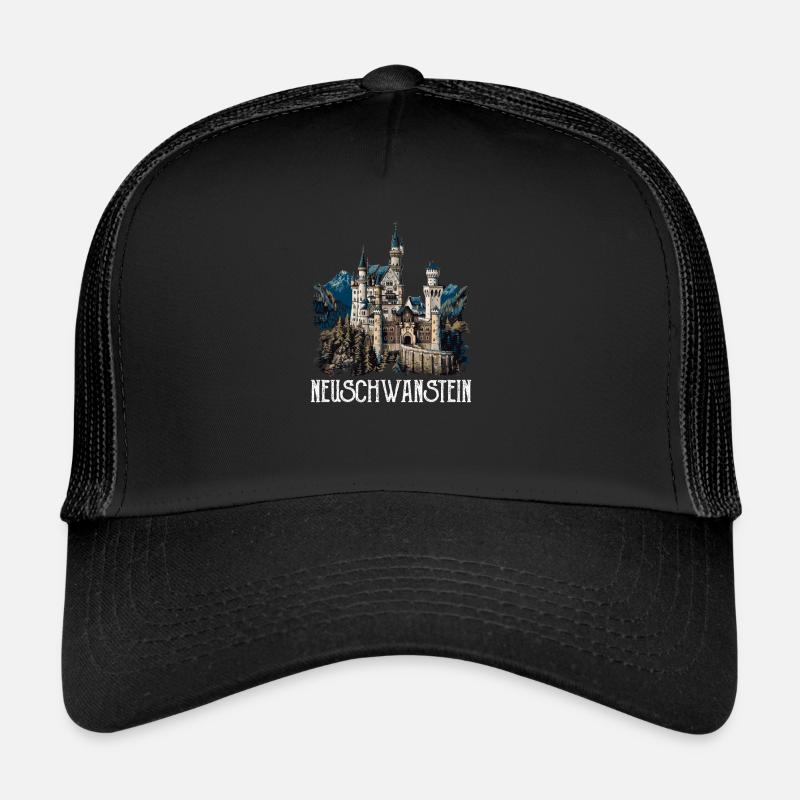 neuschwanstein deutschland germany Trucker Cap
