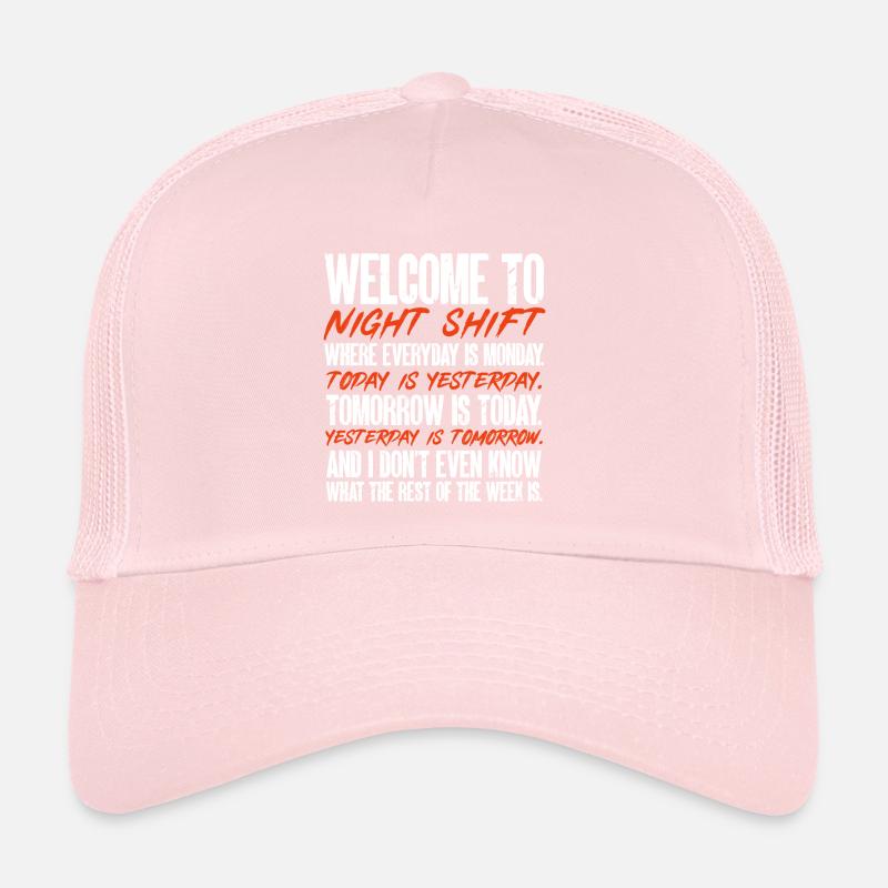 Night Shift Nurse Trucker Cap