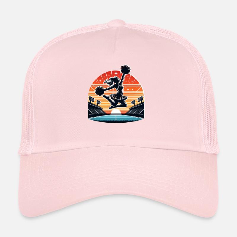 Conception de pom-pom girl Casquette trucker 