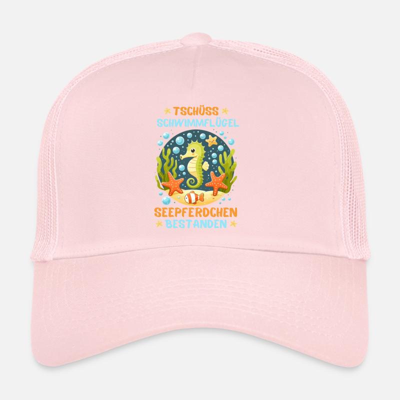 Hippocampe Étoile De Mer Piscine Enfants Fun Casquette trucker 