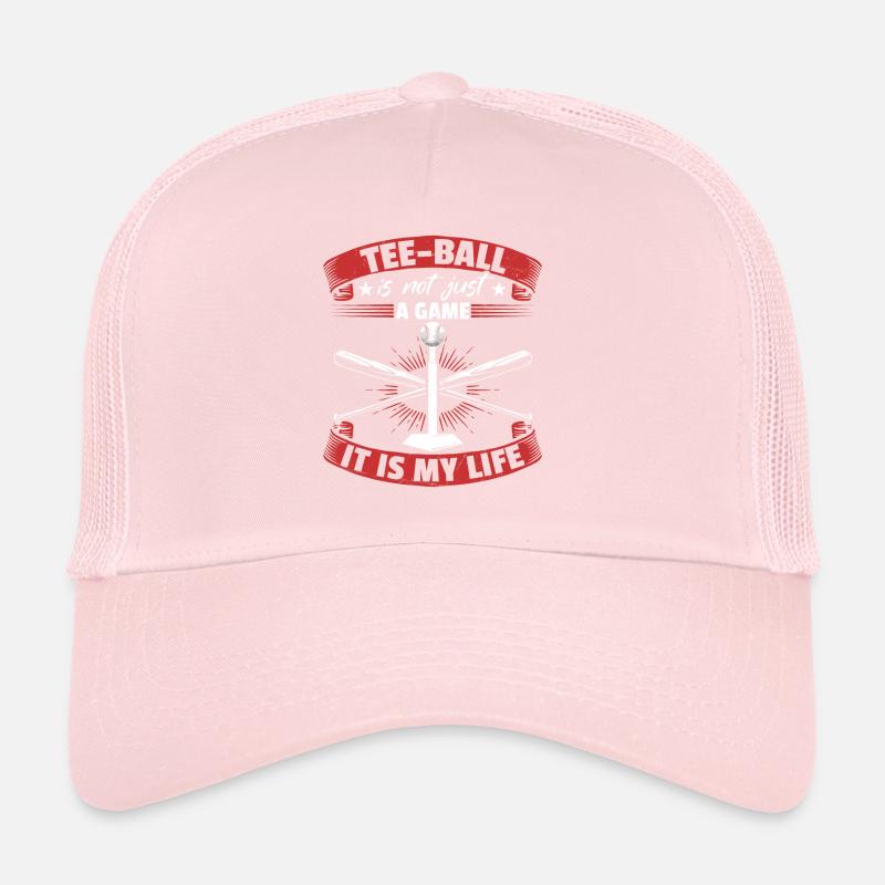 Le tee-ball n’est pas qu’un jeu, c’est ma vie - Tee-ba Casquette trucker 