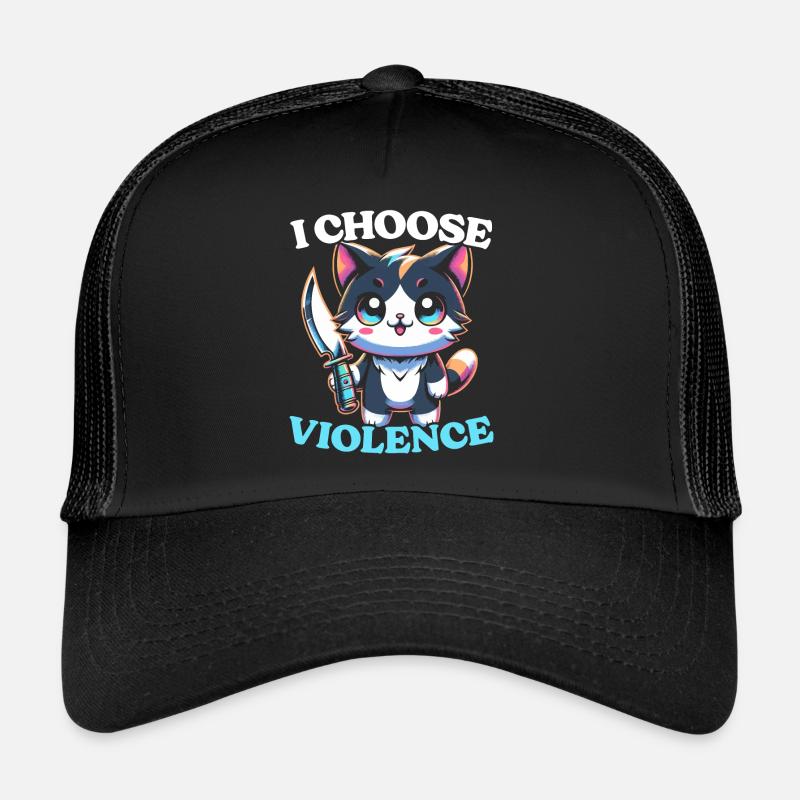 Drôle de chaton chaton Casquette trucker 