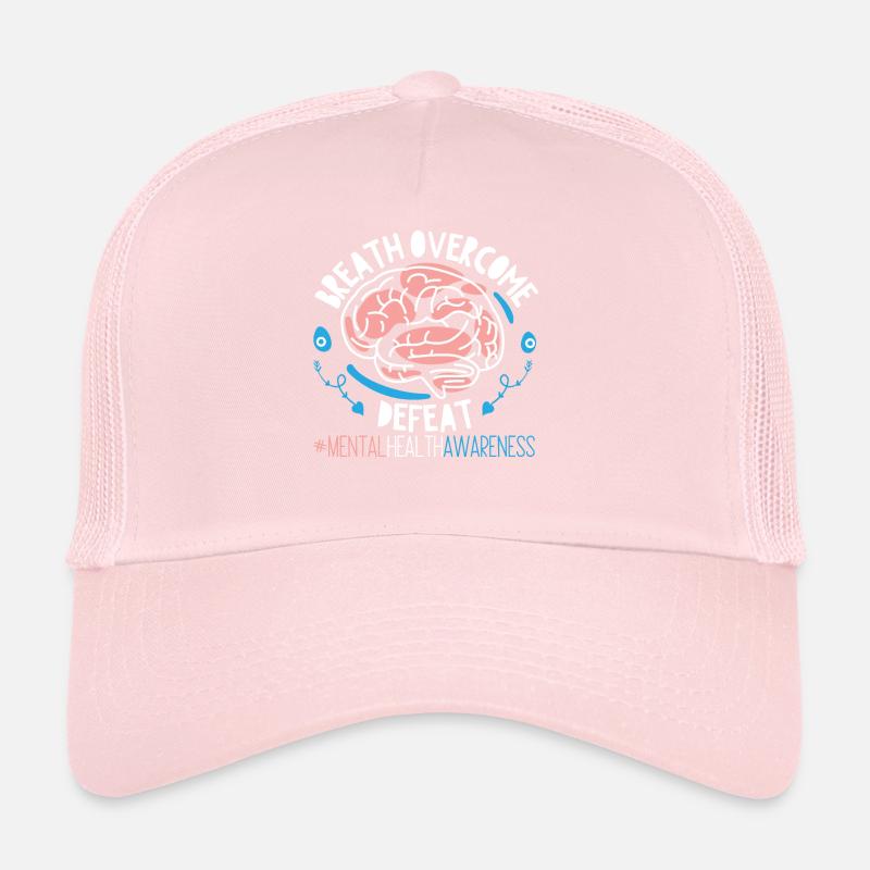 Sensibilisation à la santé mentale Casquette trucker 