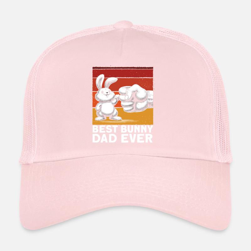 Best Bunny Dad Ever Trucker Cap
