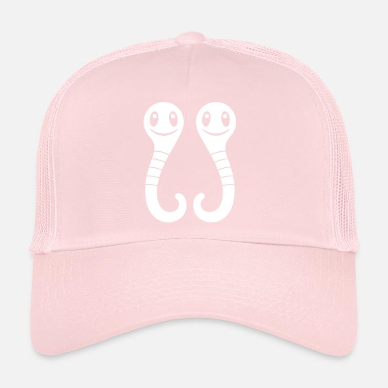 ver de terre Casquette trucker 