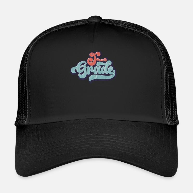 4. Klasse Funny Grundschule Outfit Groovy Mädchen Trucker Cap