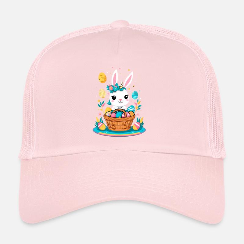 Lustiges Einhorn Osterhase Süßes Ostereinhorn Trucker Cap