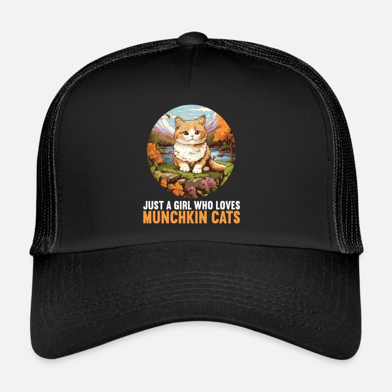 Munchkin Kitten Munchkin Cat Trucker Cap
