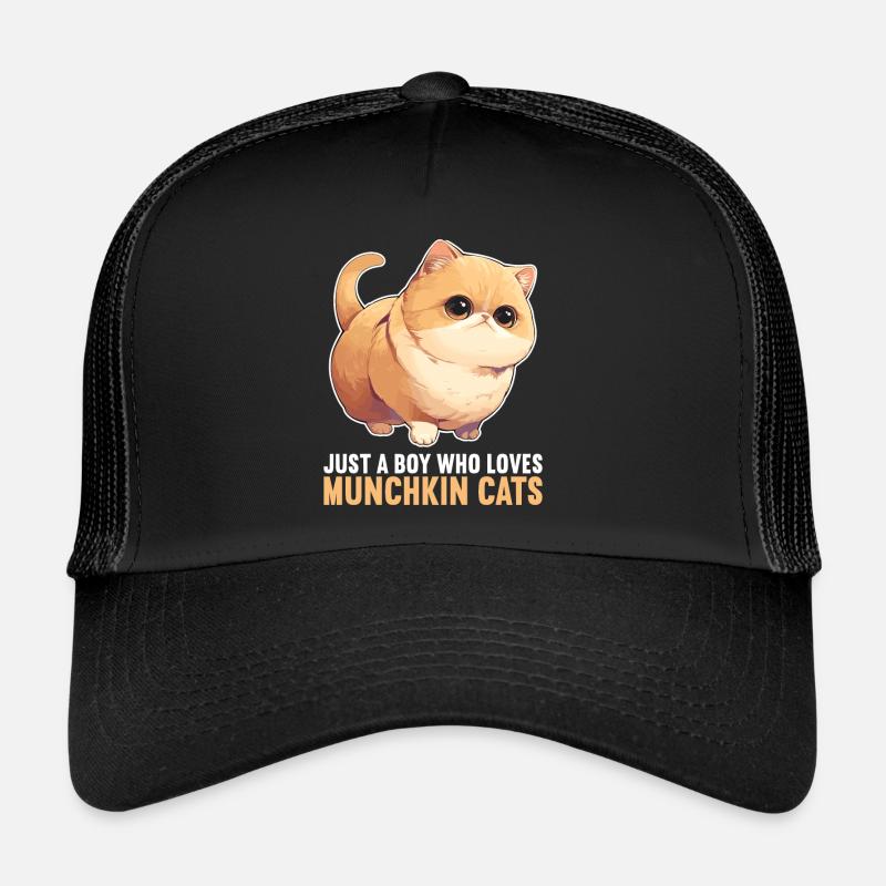 Munchkin Kitten Munchkin Cat Trucker Cap