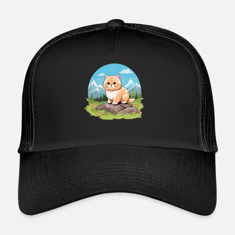 Munchkin Kitten Munchkin Cat Trucker Cap