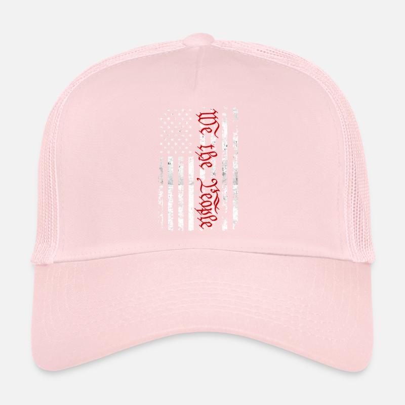 We the People - Founding Fathers Constitution Trucker Cap