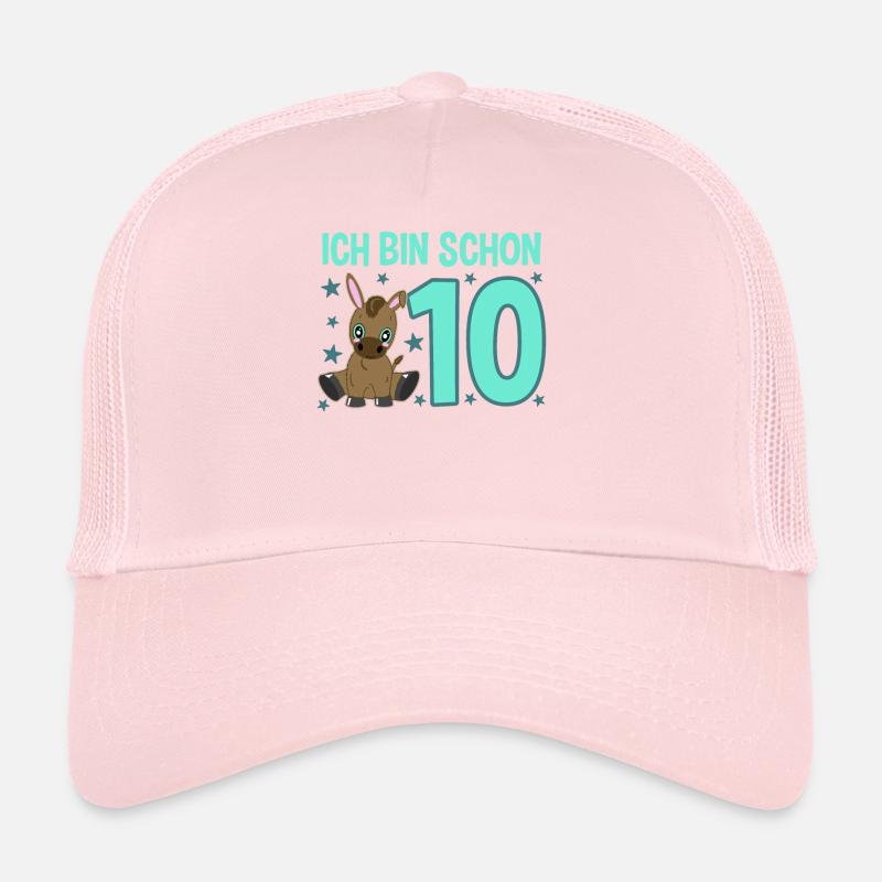 Ten-year-old donkey child: Celebration master Trucker Cap