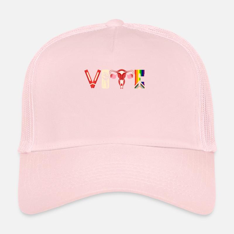 Voting Books Faustier Ovaries Lgtbq Trucker Cap
