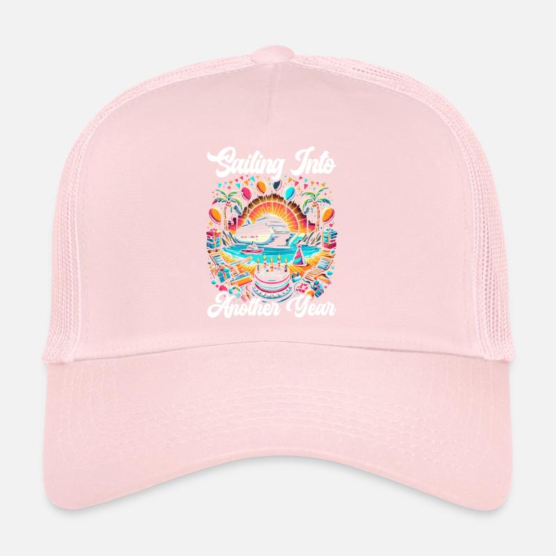 Kreuzfahrtschiff Kreuzfahrt Bootsfahrt Trucker Cap