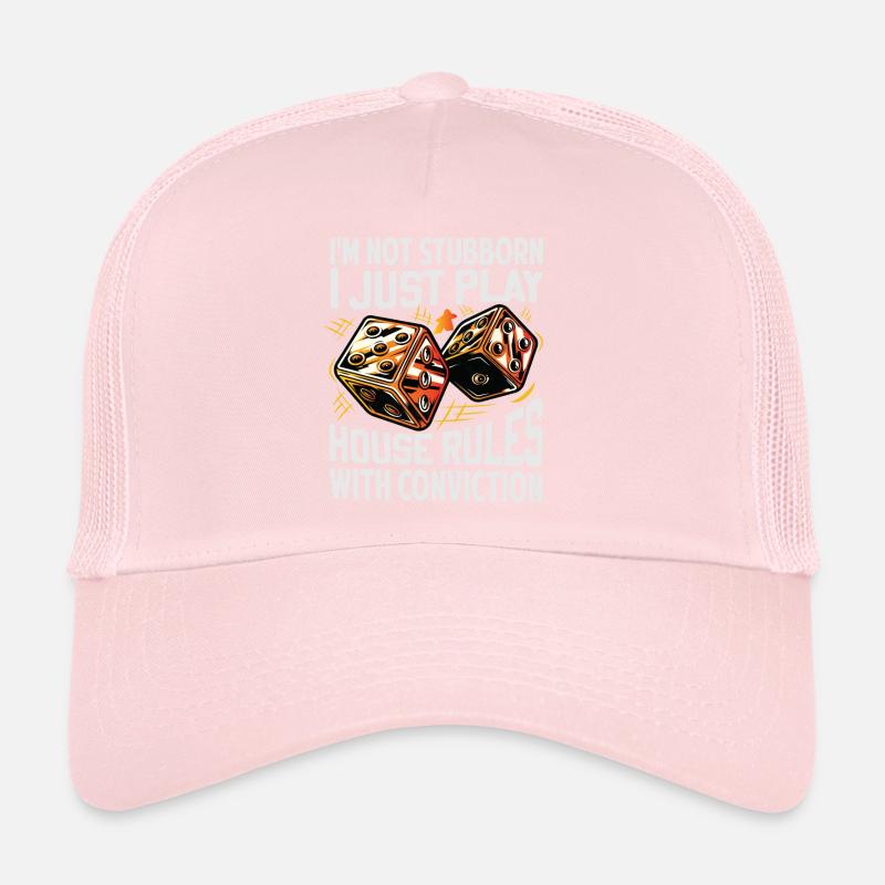 Craps Board Game Board Game Lover Outf Trucker Cap