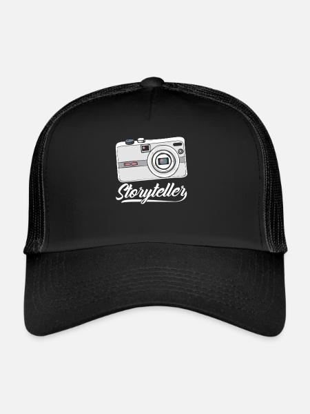 Photographer Photographer Stories Moments - Trucker Cap - black/black