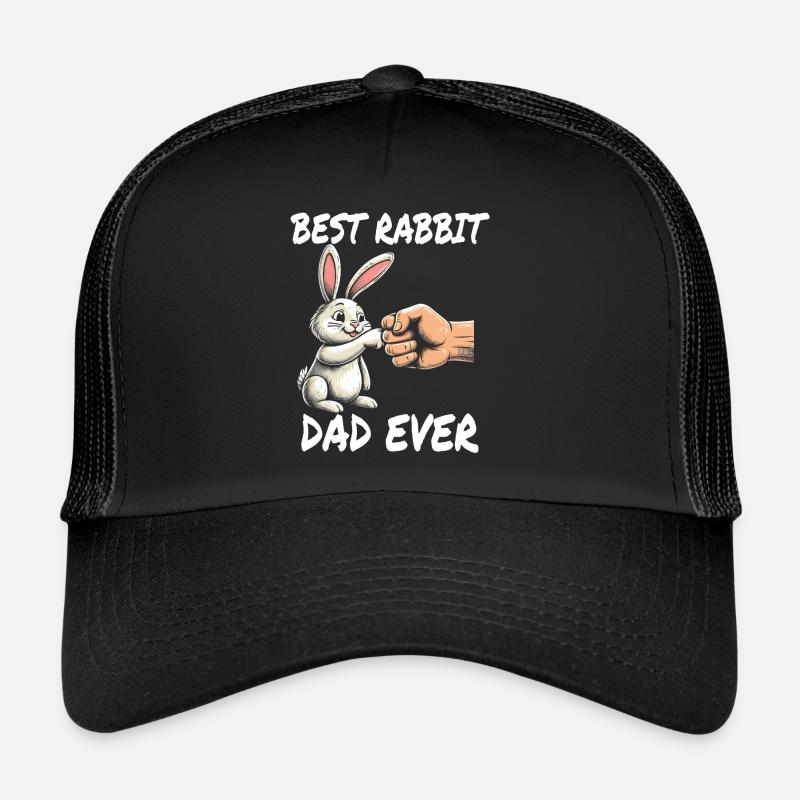 Best Rabbit Dad Ever Trucker Cap