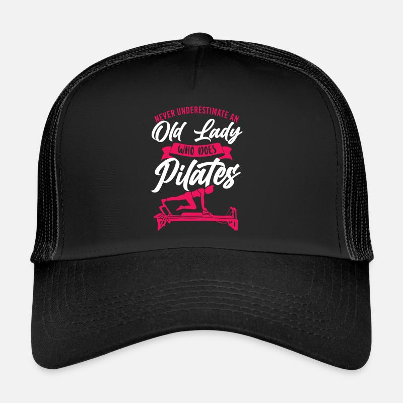 Instructeur de Pilates Professeur Grand-mère Casquette trucker 