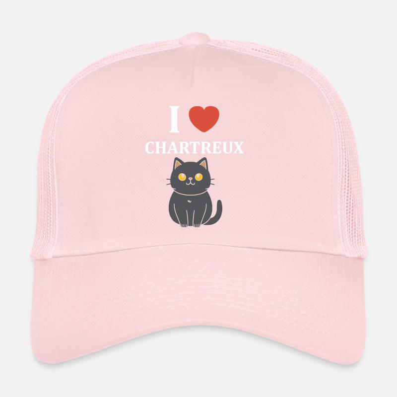 Humour chat chartreux Casquette trucker 